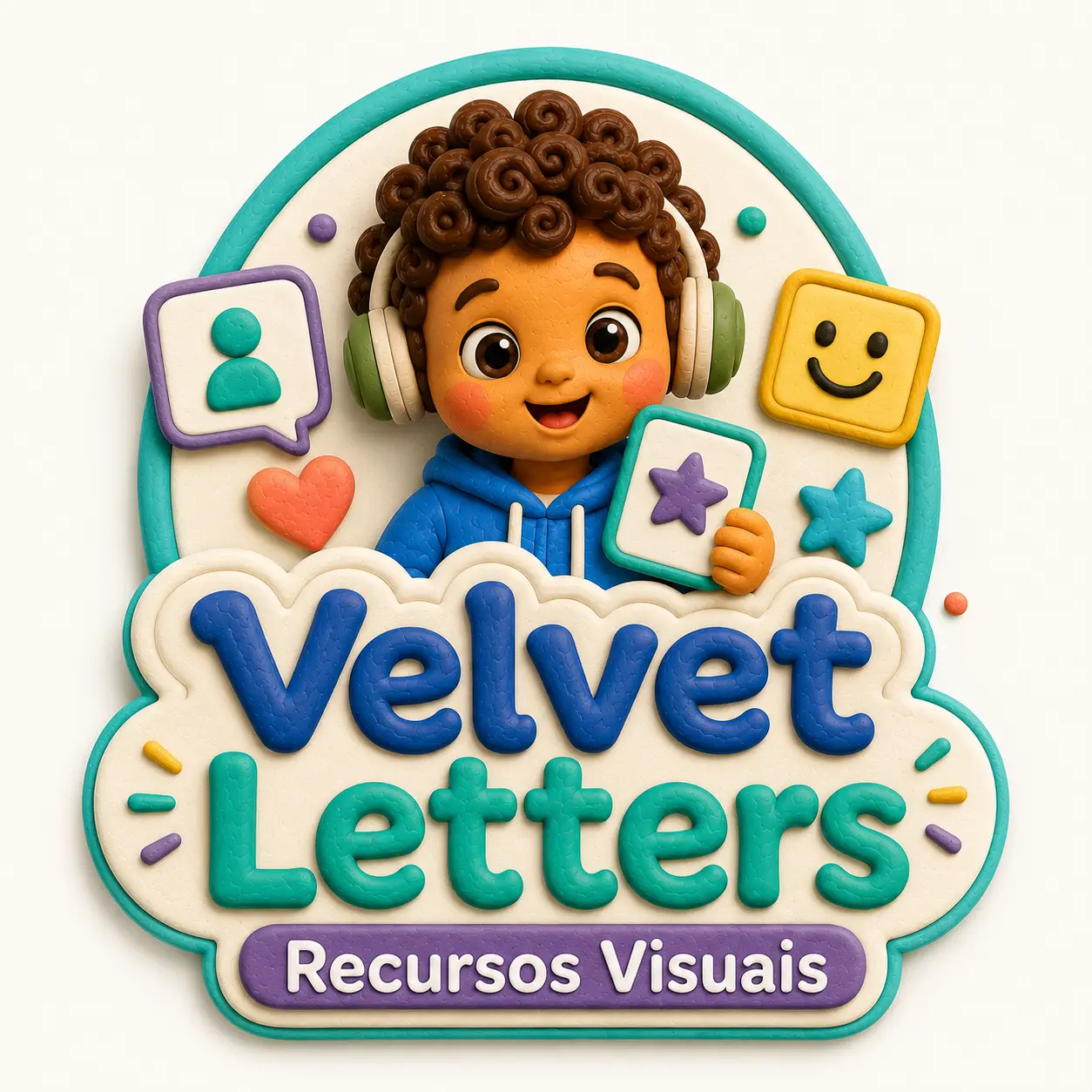 Velvet Letters | Recursos Visuais