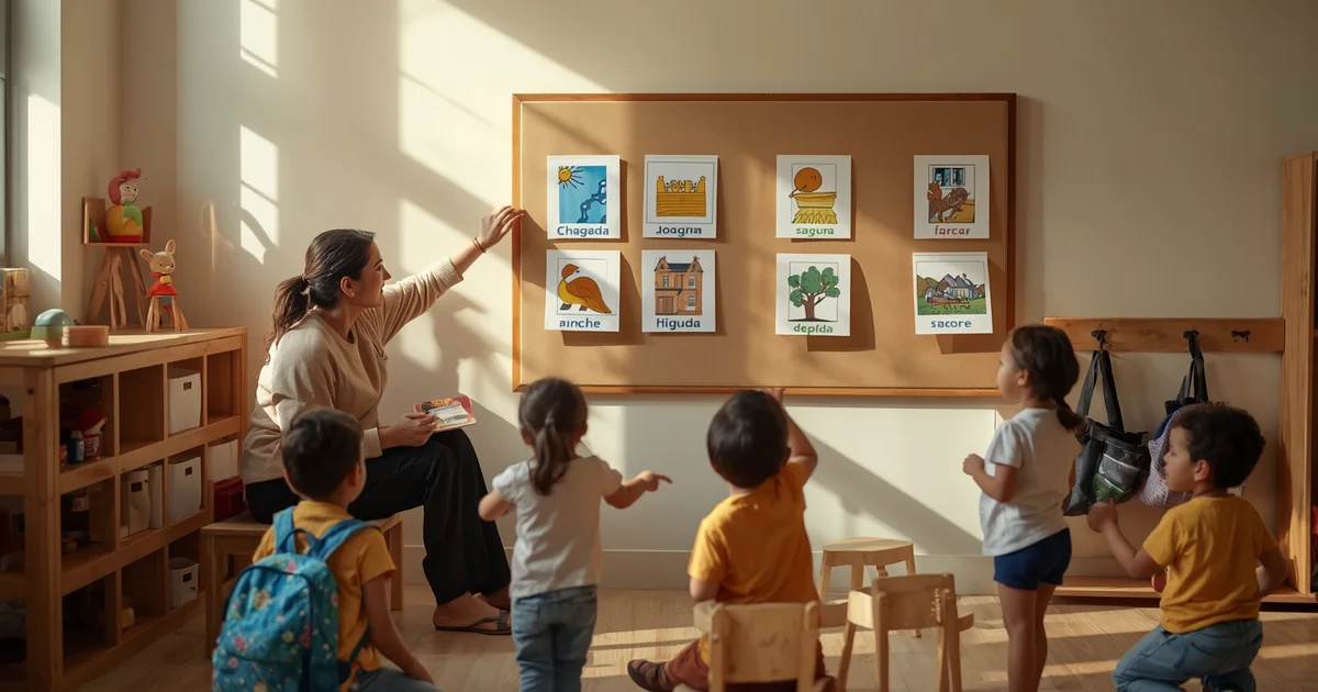 Rotina visual na Educação Infantil: como usar sem virar enfeite na parede