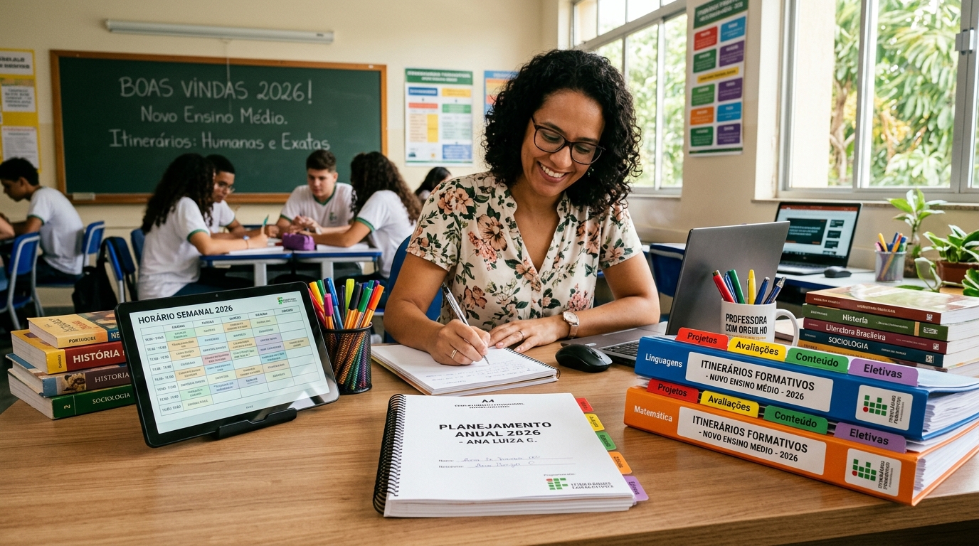 Novo Ensino Medio 2026: o que muda na pratica para o professor