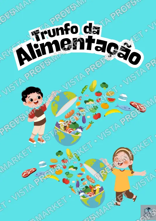 TRUNFO DA ALIMENTAÇÃO — APRENDER BRINCANDO! 