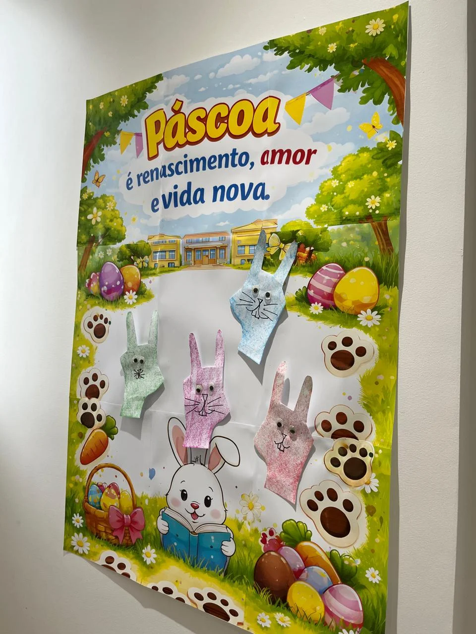 Painel Interativo de Páscoa