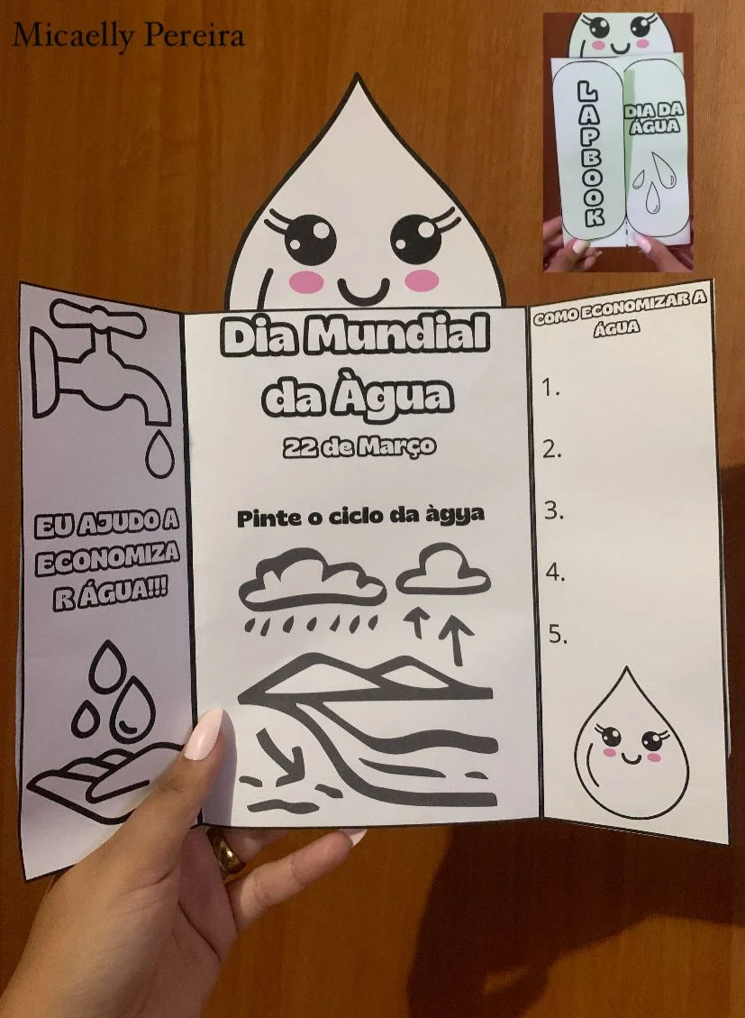 Lapbook Dia da Água