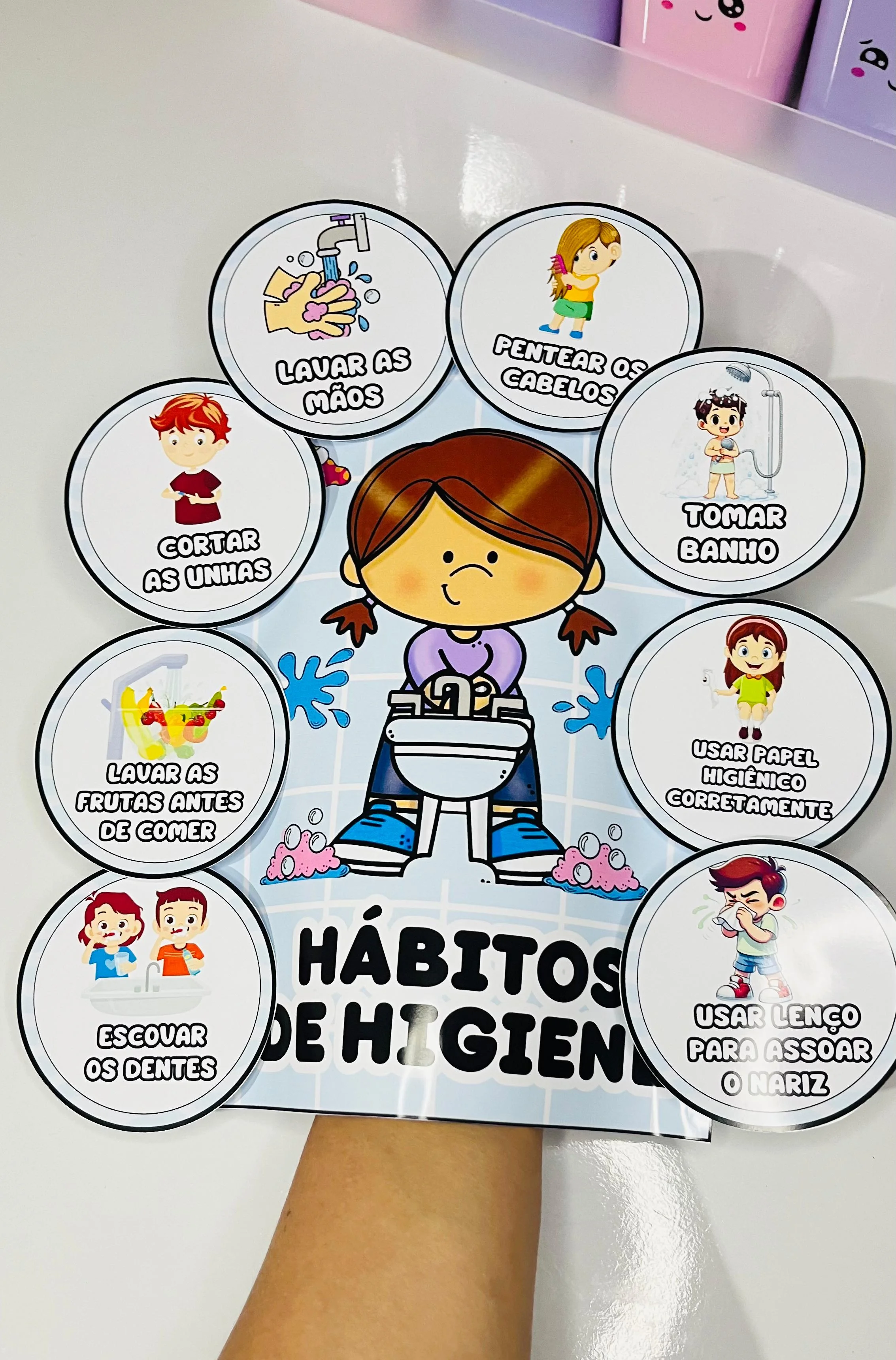 Luva Hábitos de Higiene