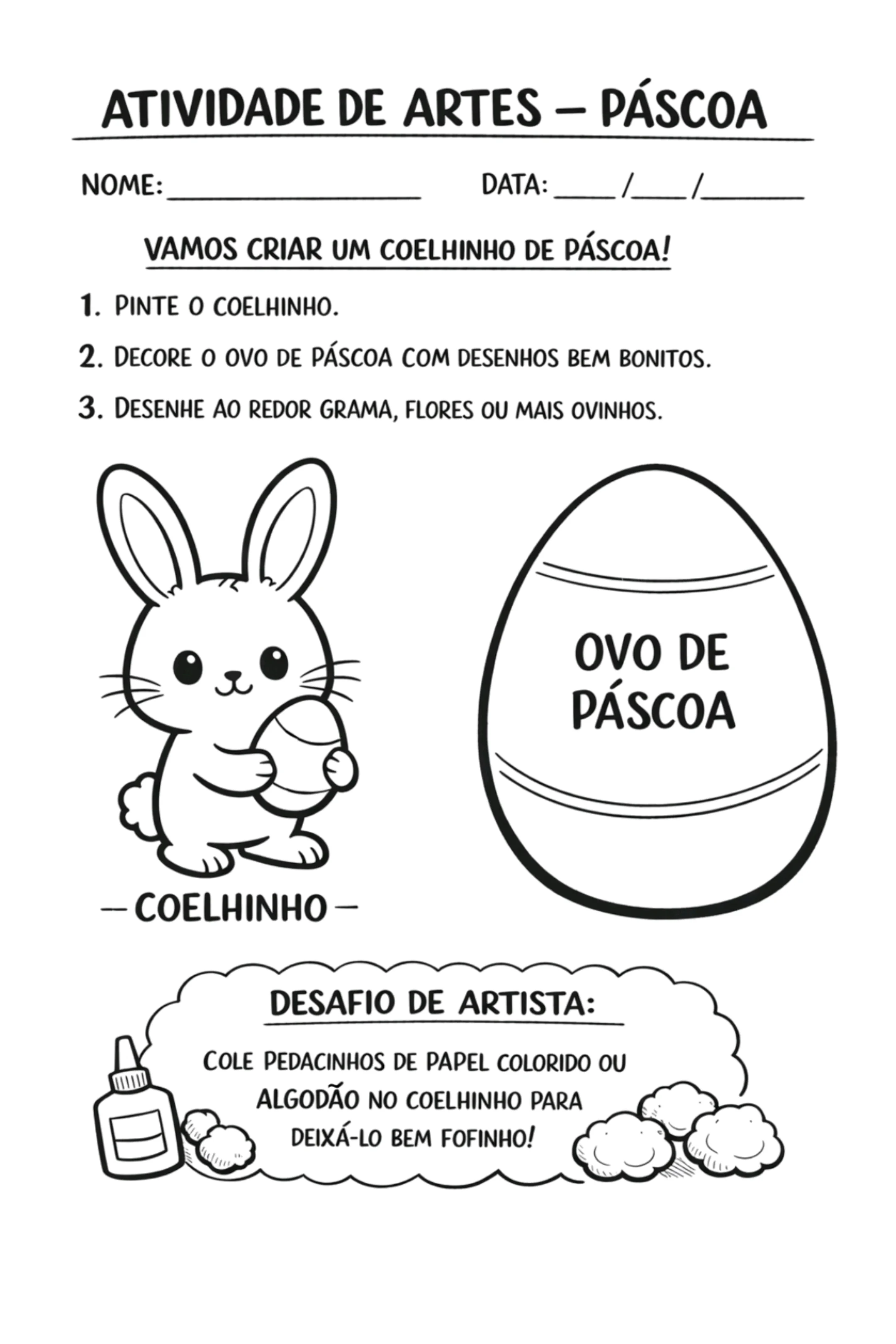 Atividades de Páscoa
