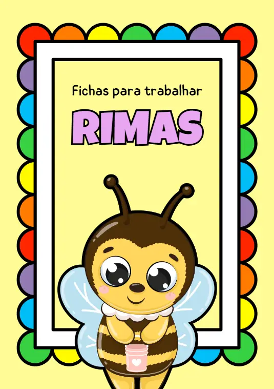 🎵🧩 FICHAS DE RIMAS 🧩🎵 - EDUCAÇÃO INFANTIL E ANOS INICIAIS 