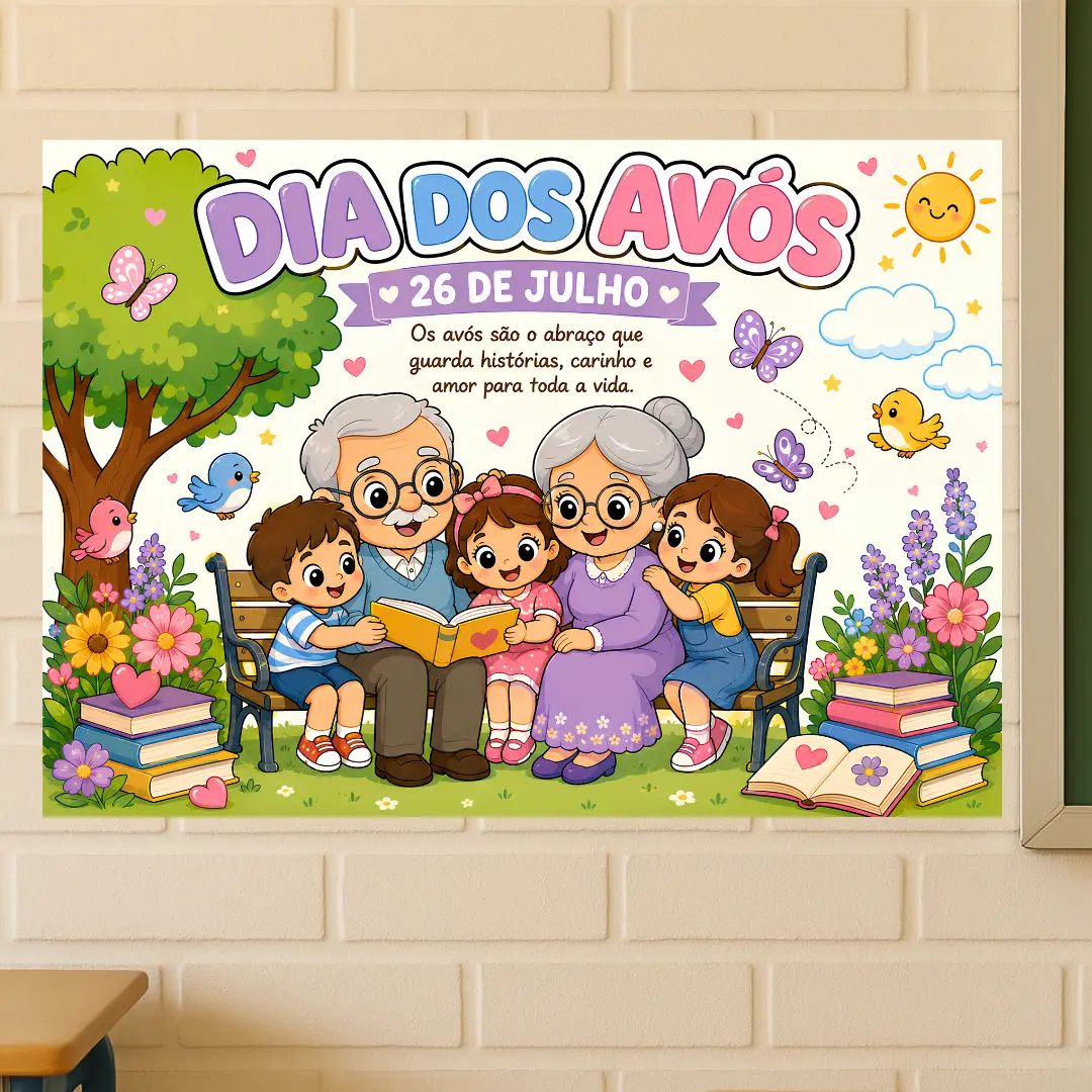 Painel Dia dos Avós – 26 de Julho