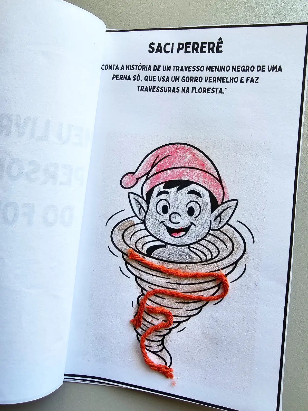 Livrinho Personagens do Folclore Brasileiro