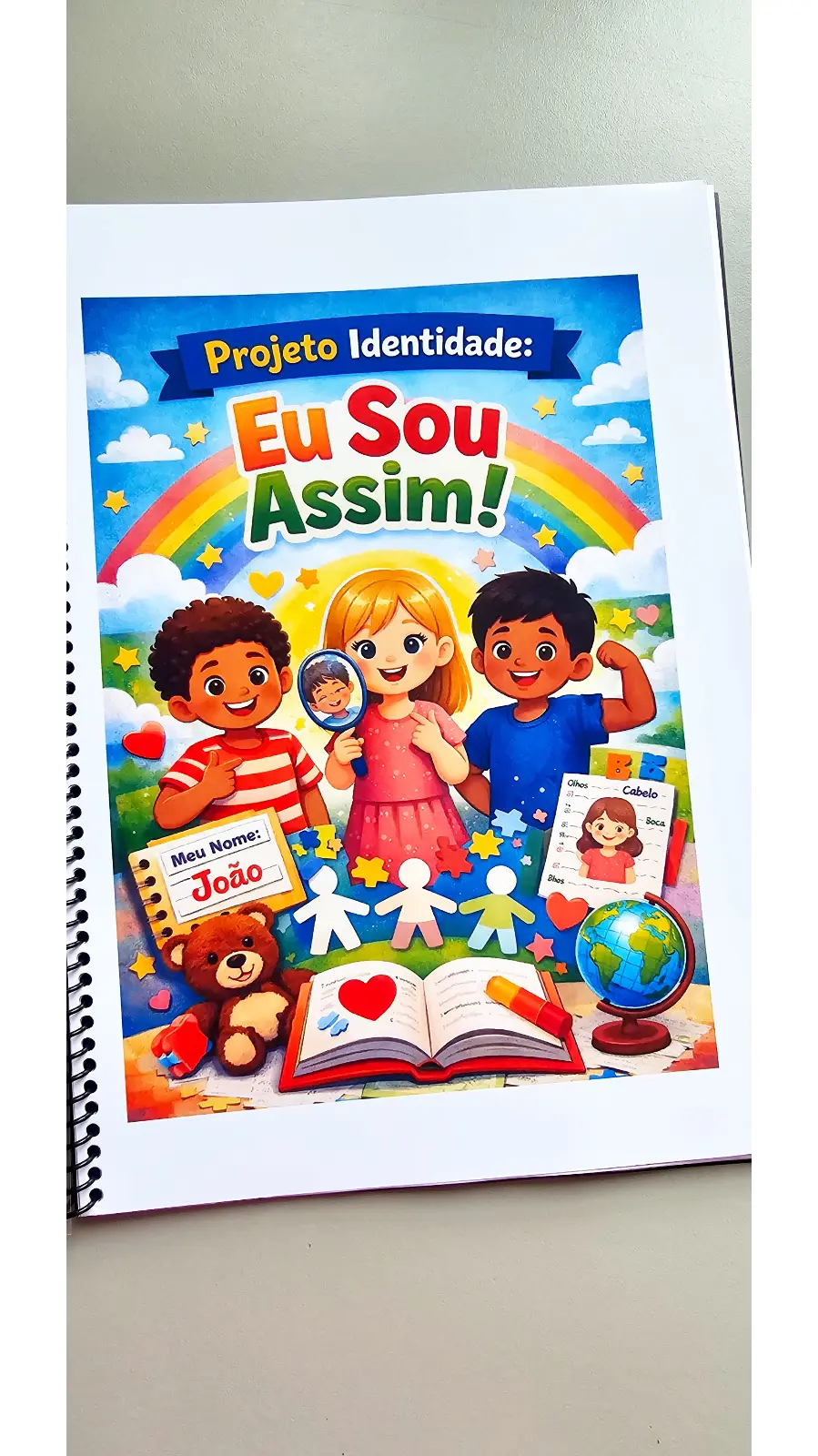 Projeto Identidade – Educação Infantil | 4 Semanas de Atividades Alinhadas à BNCC