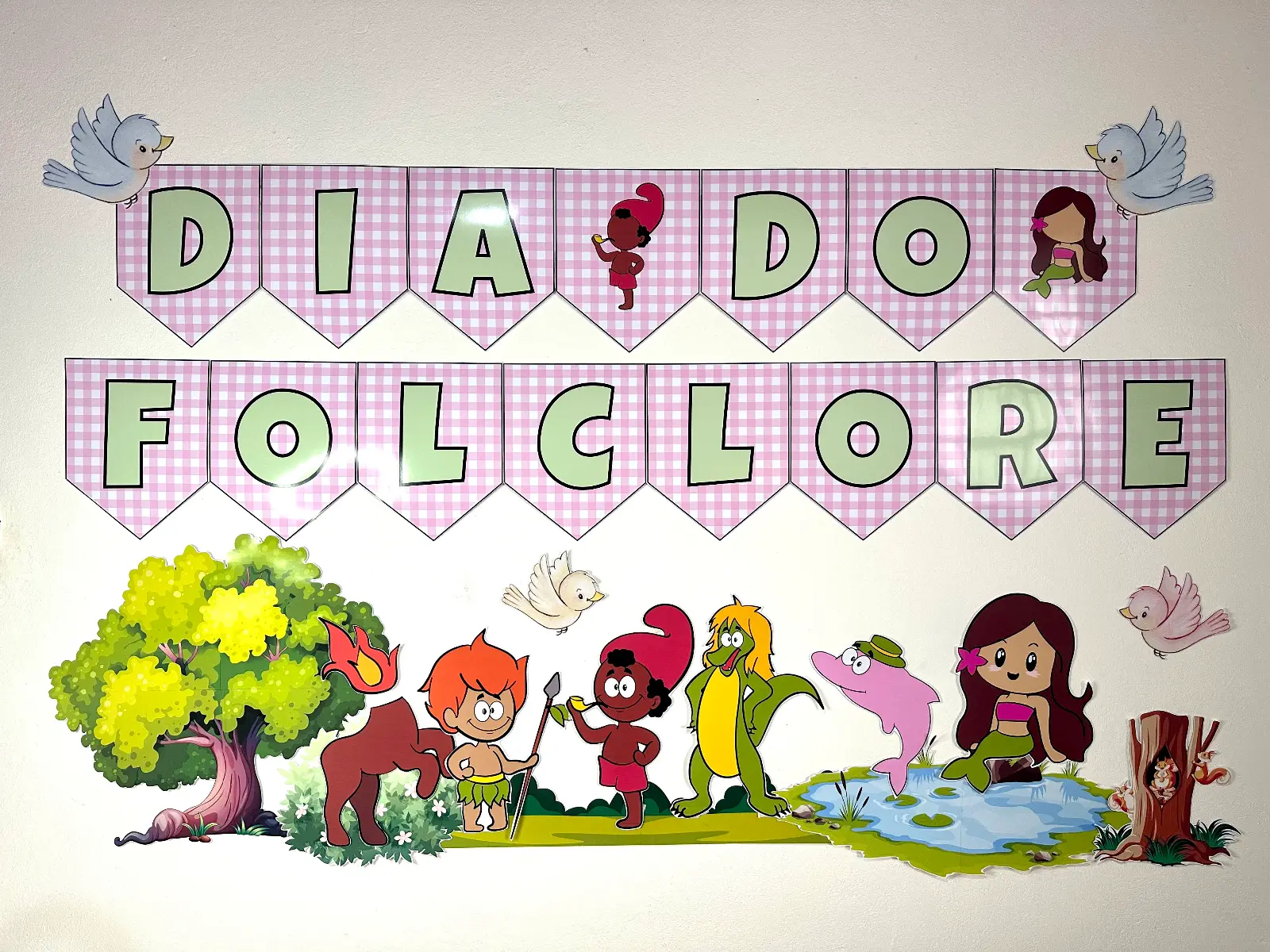 Painel Dia do Folclore - Pdf Ampliado