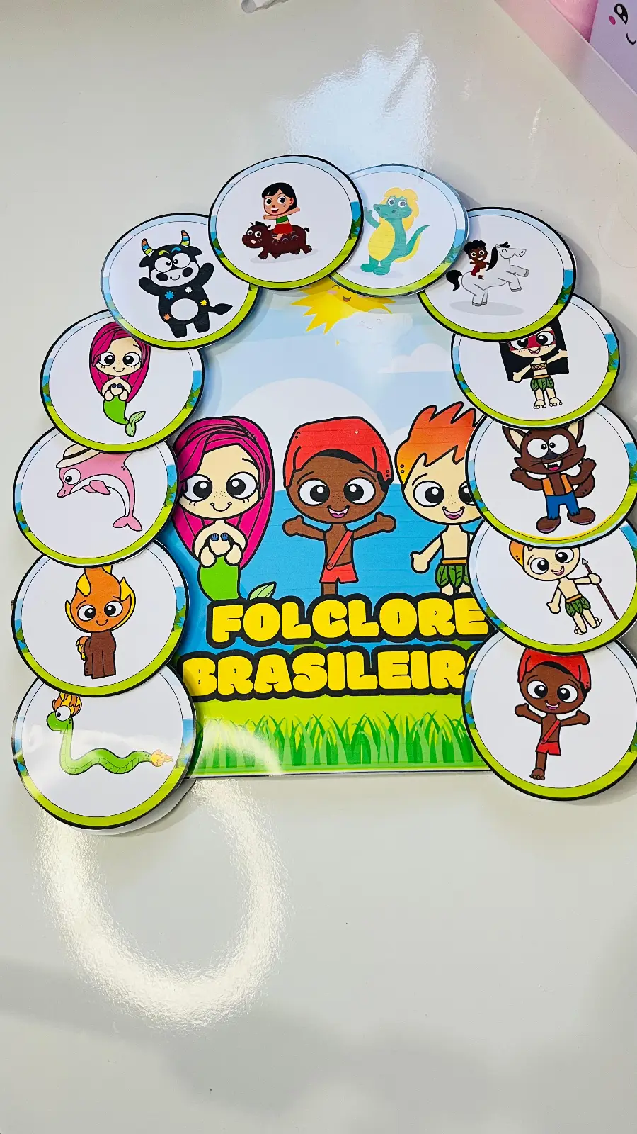 Luva Folclore Brasileiro