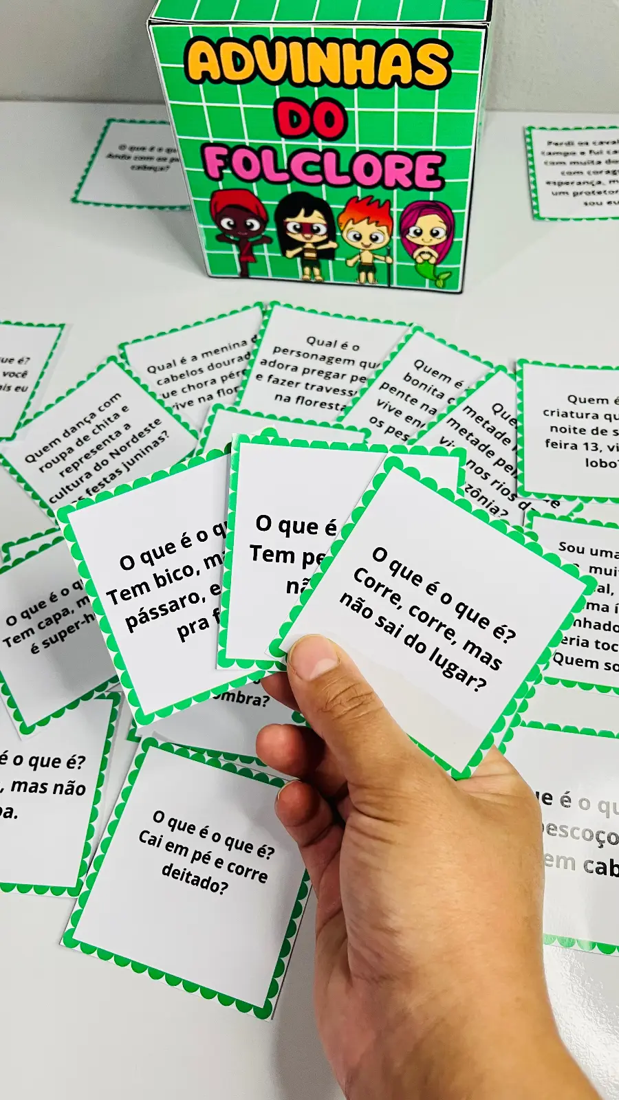 Adivinhas do Folclore - 24 fichas
