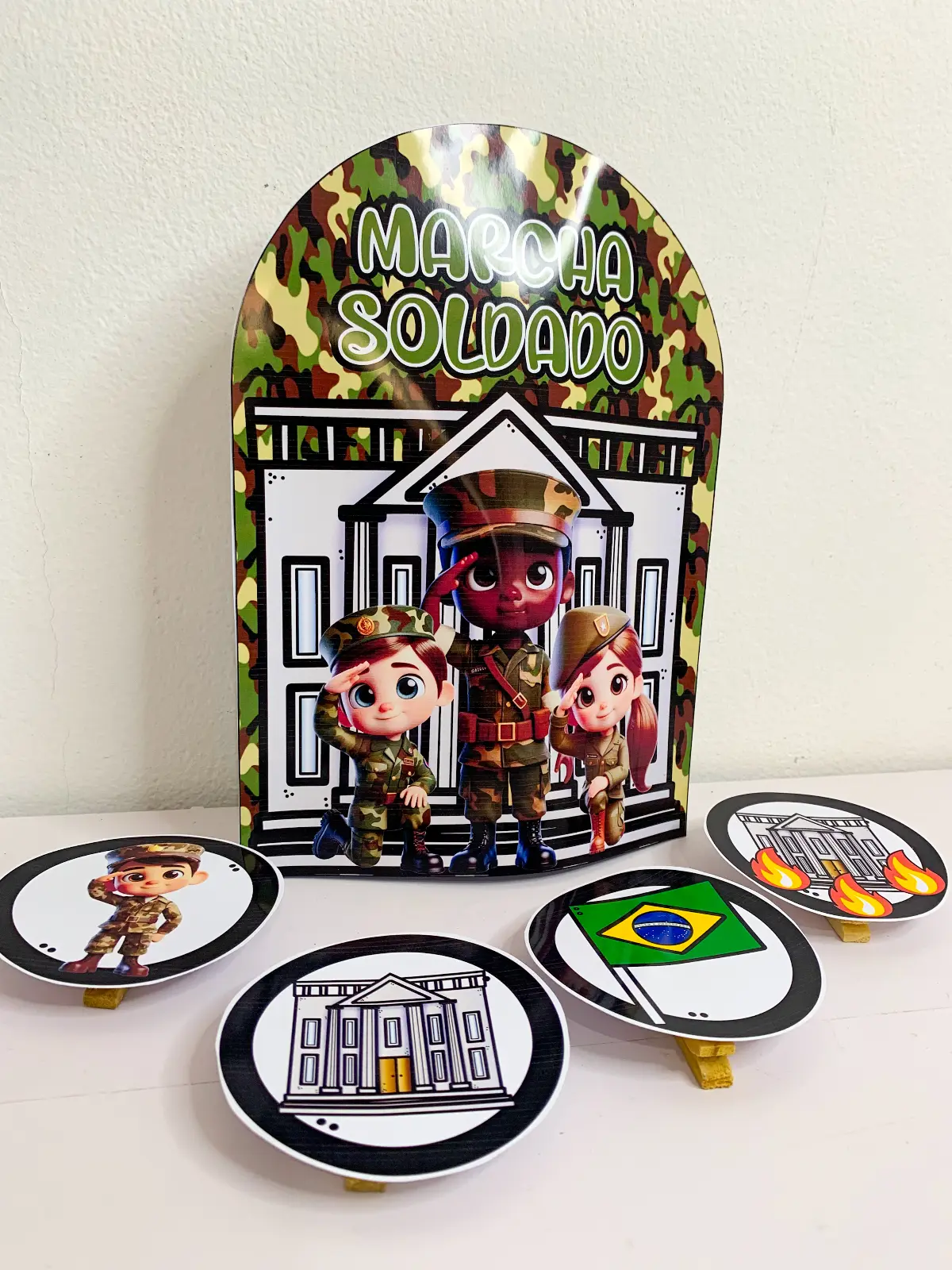 Luva Musical: Marcha Soldado