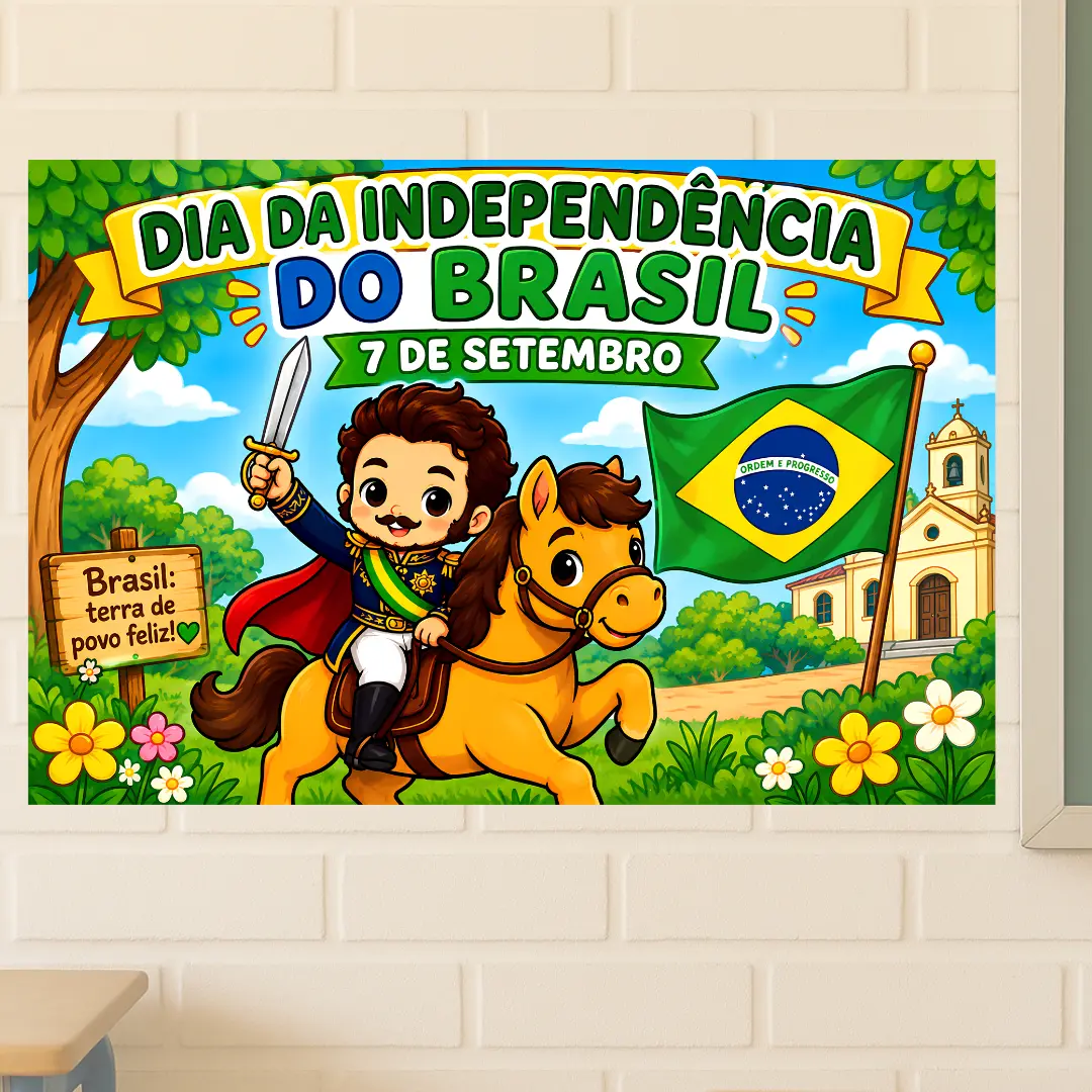 Painel Dia da Independência do Brasil – 7 de Setembro