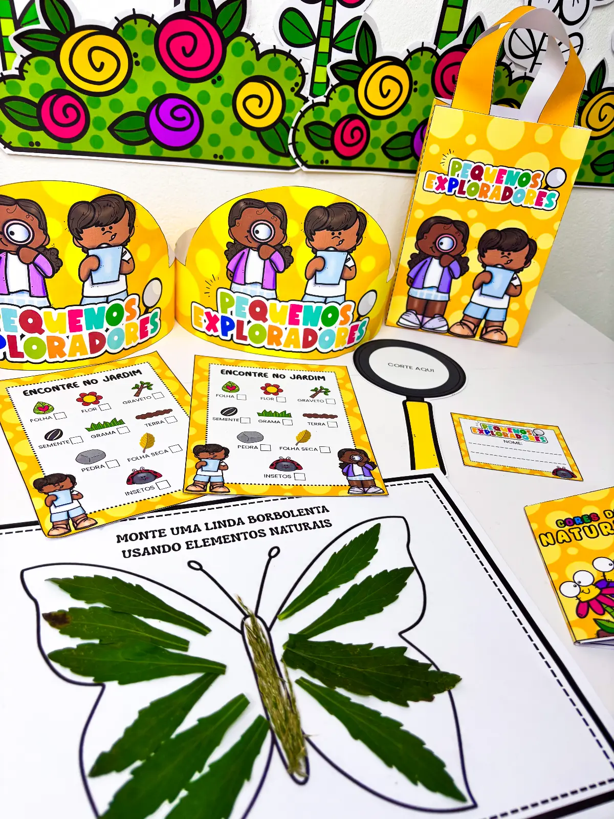 Pequenos Exploradores – Kit de Exploração da Natureza