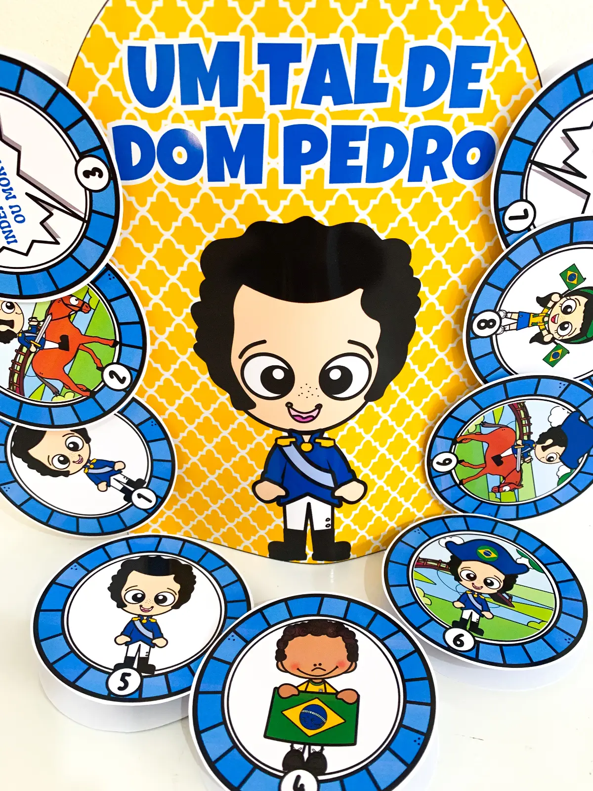 Luva musical “Um tal de Dom Pedro” - Independência do Brasil