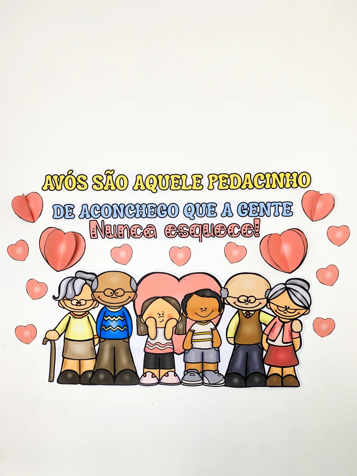 Painel Decorativo - Dia dos Avós