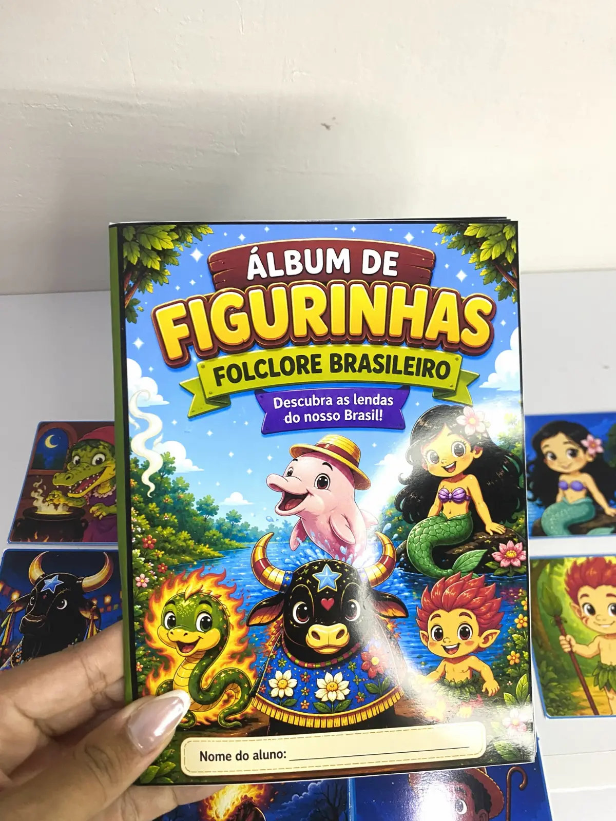   Álbum de Figurinhas – Folclore Brasileiro