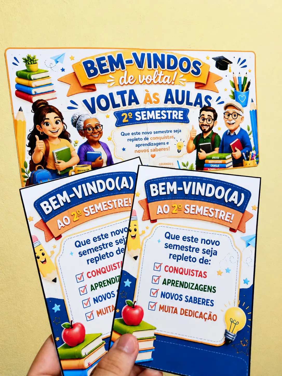 Painel Bem-vindos de Volta – 2º Semestre | EJA