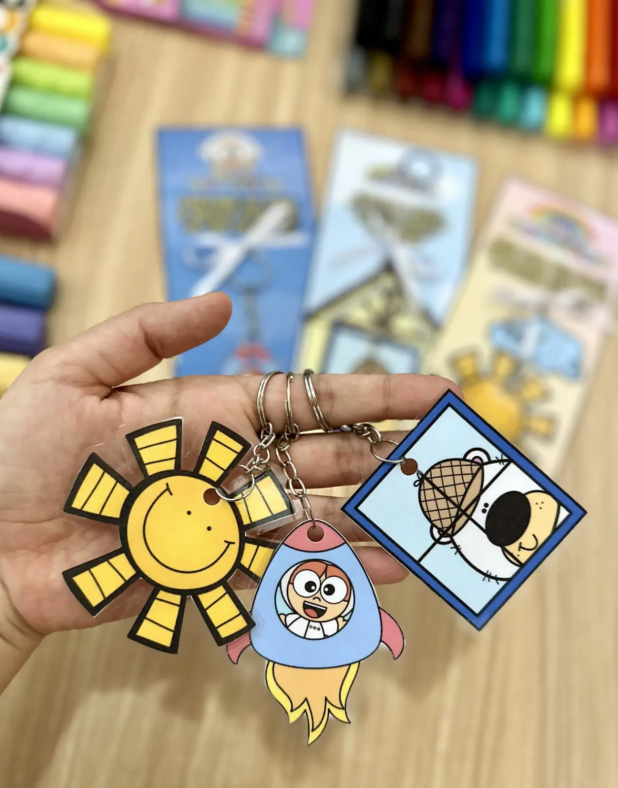 Kit Chaveiros – Lembrancinha de Volta às Aulas