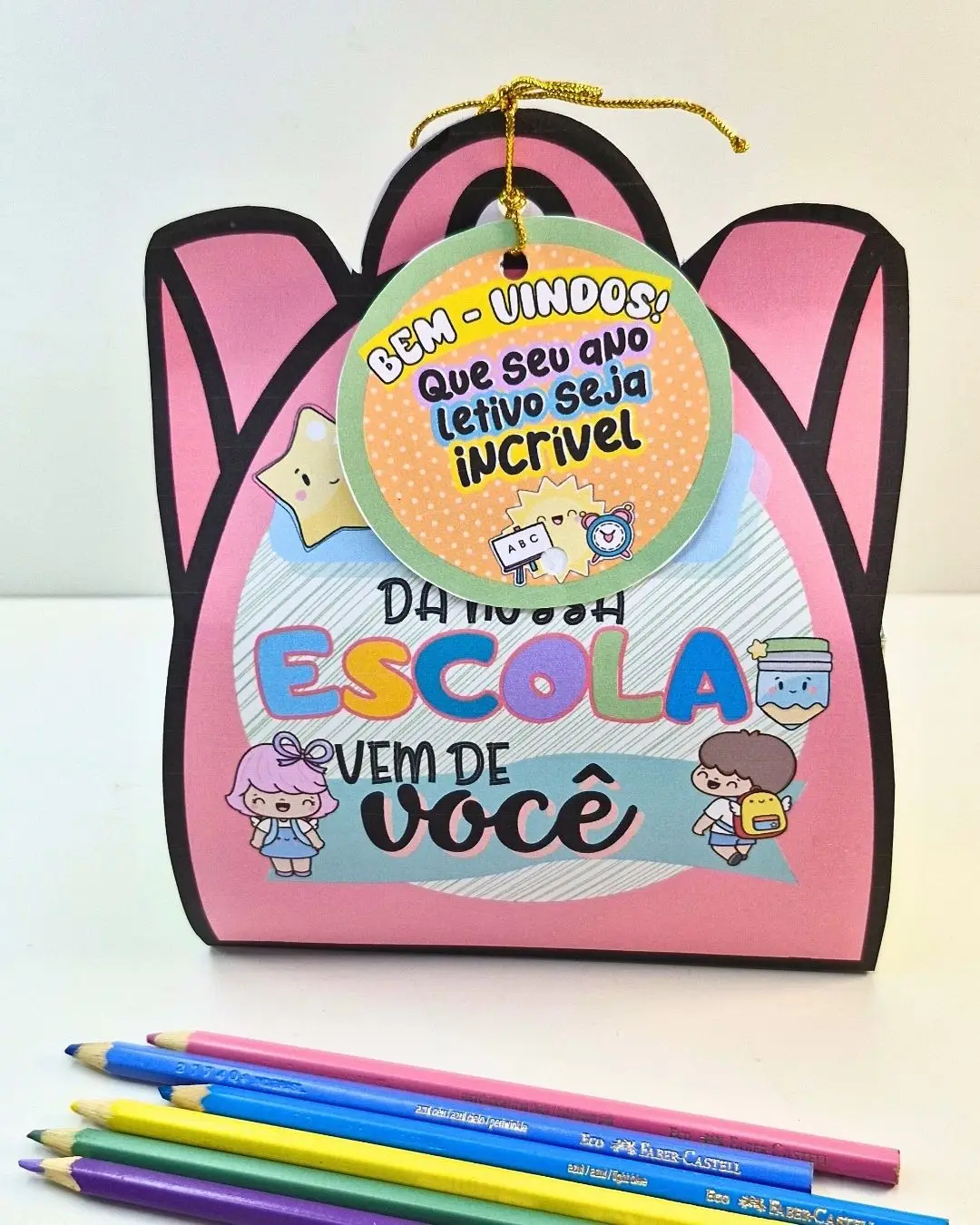 Mochila Volta às Aulas 