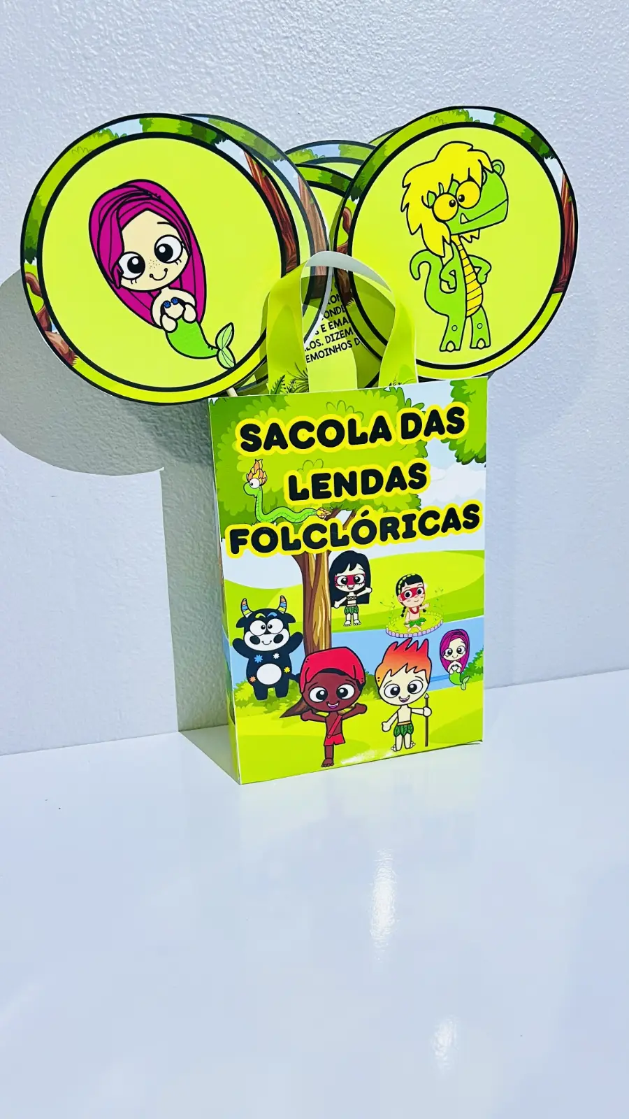 Sacola das lendas folclóricas