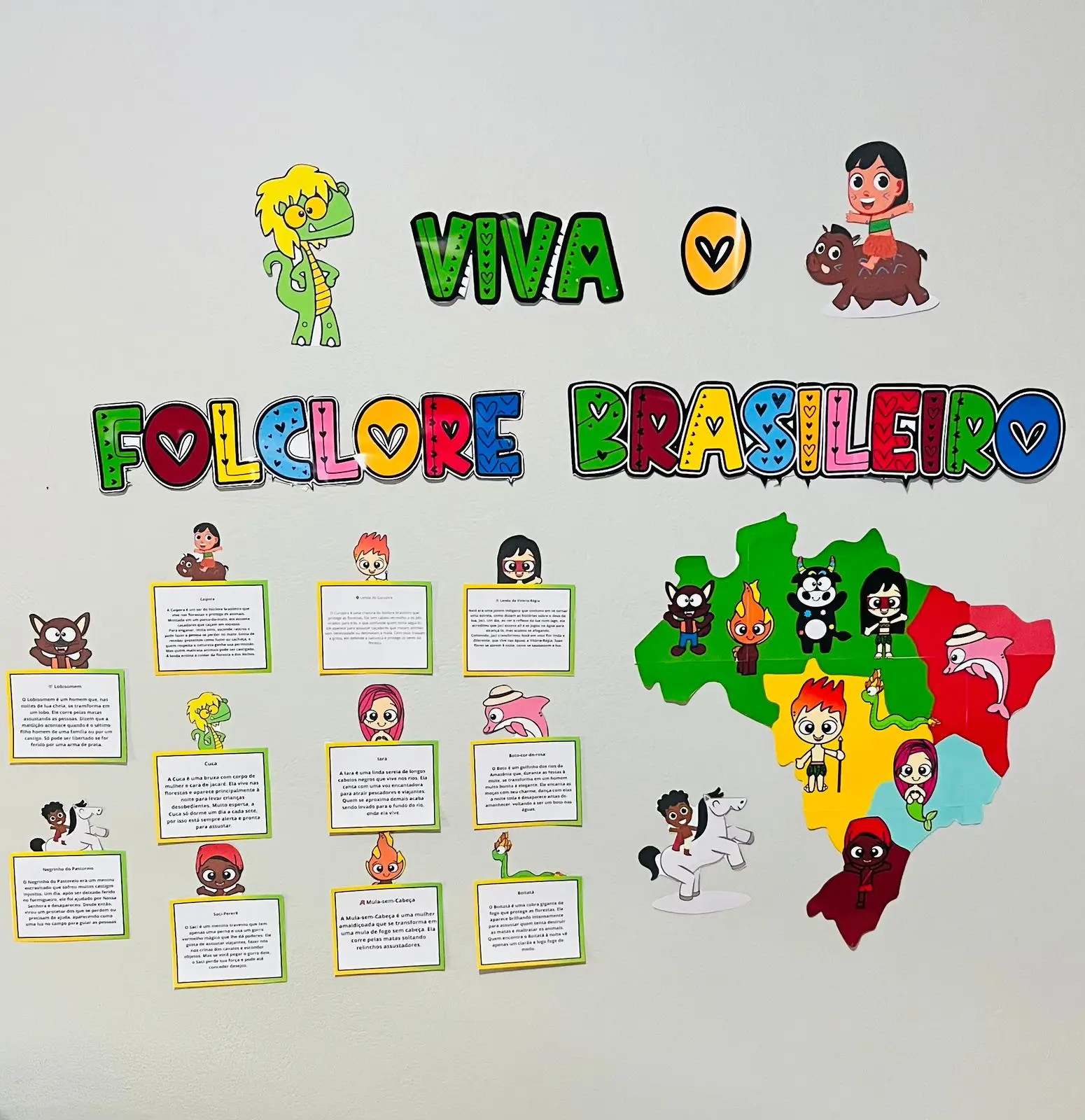 Painel Vive o Folclore!