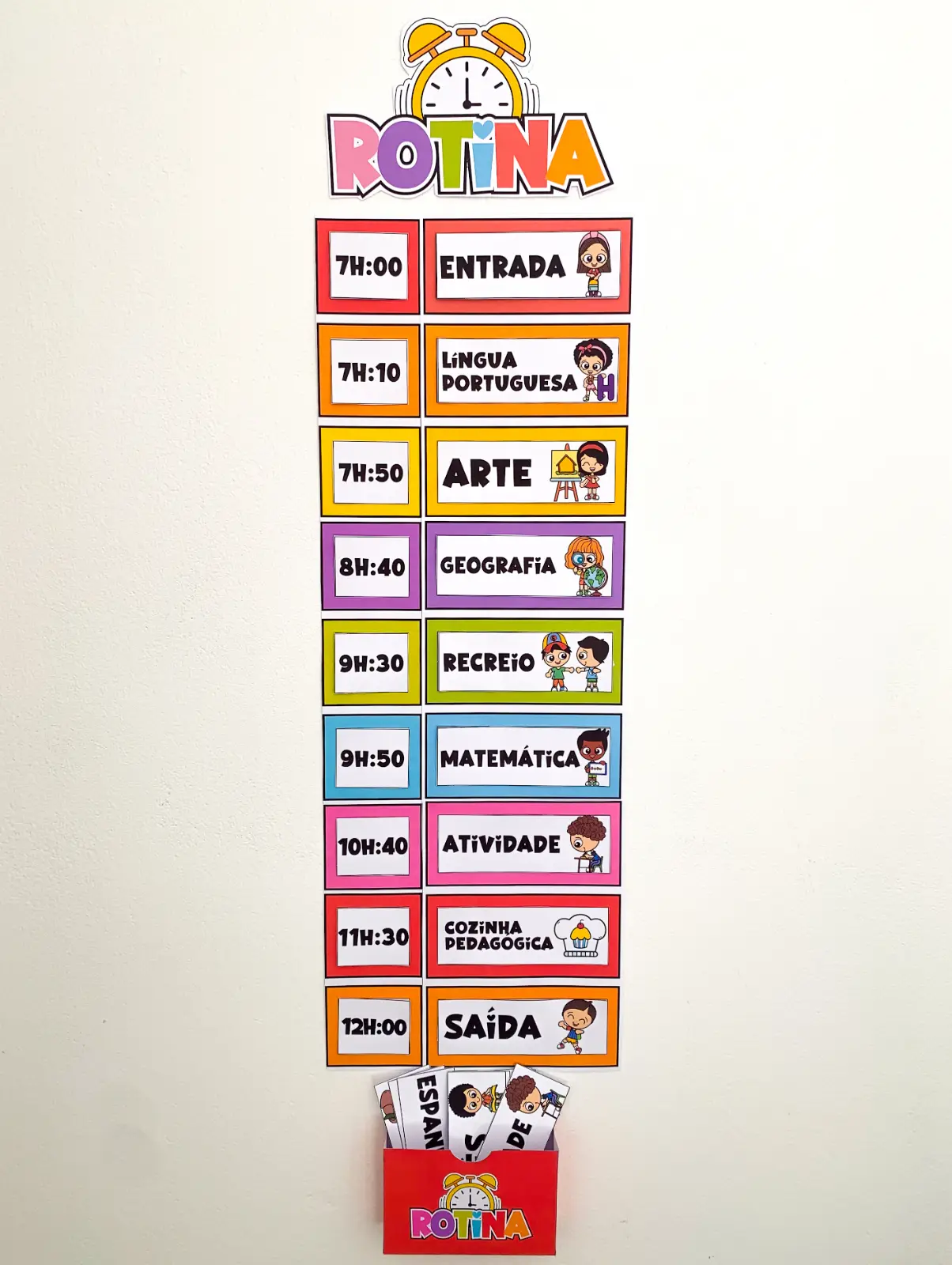Rotinas organizadas – Ensino Fundamental I