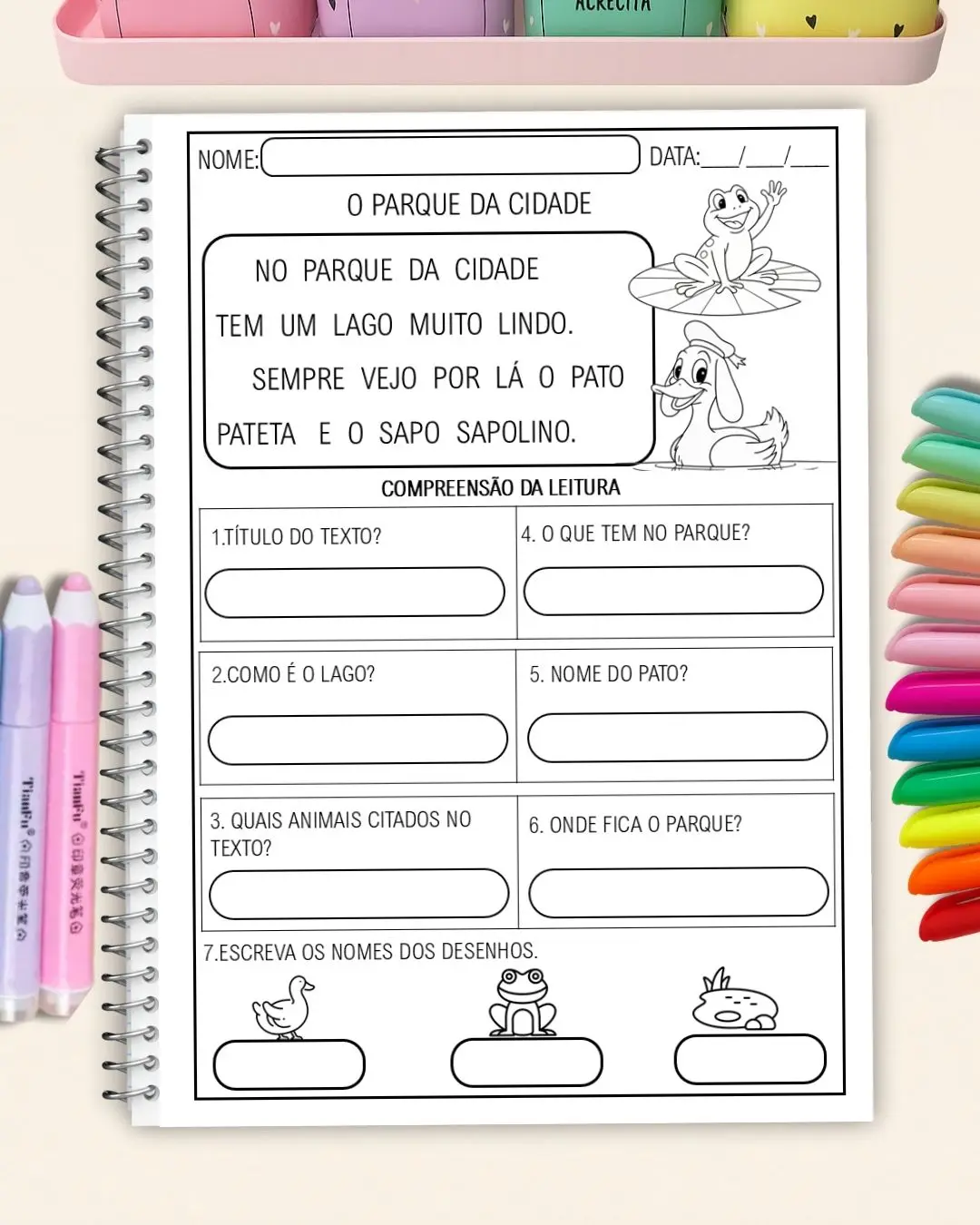   Leiturinhas 1º Ano – Leitura e Interpretação