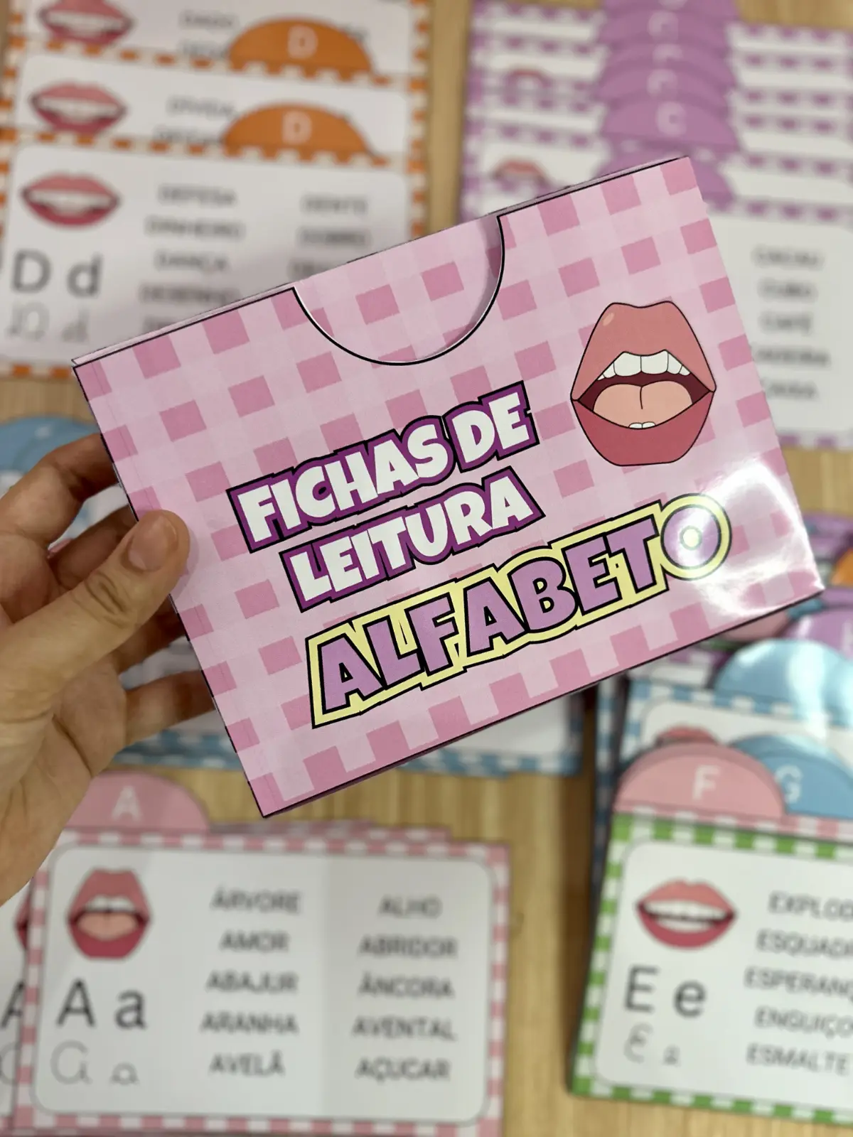 Fichas de Leitura – Alfabeto