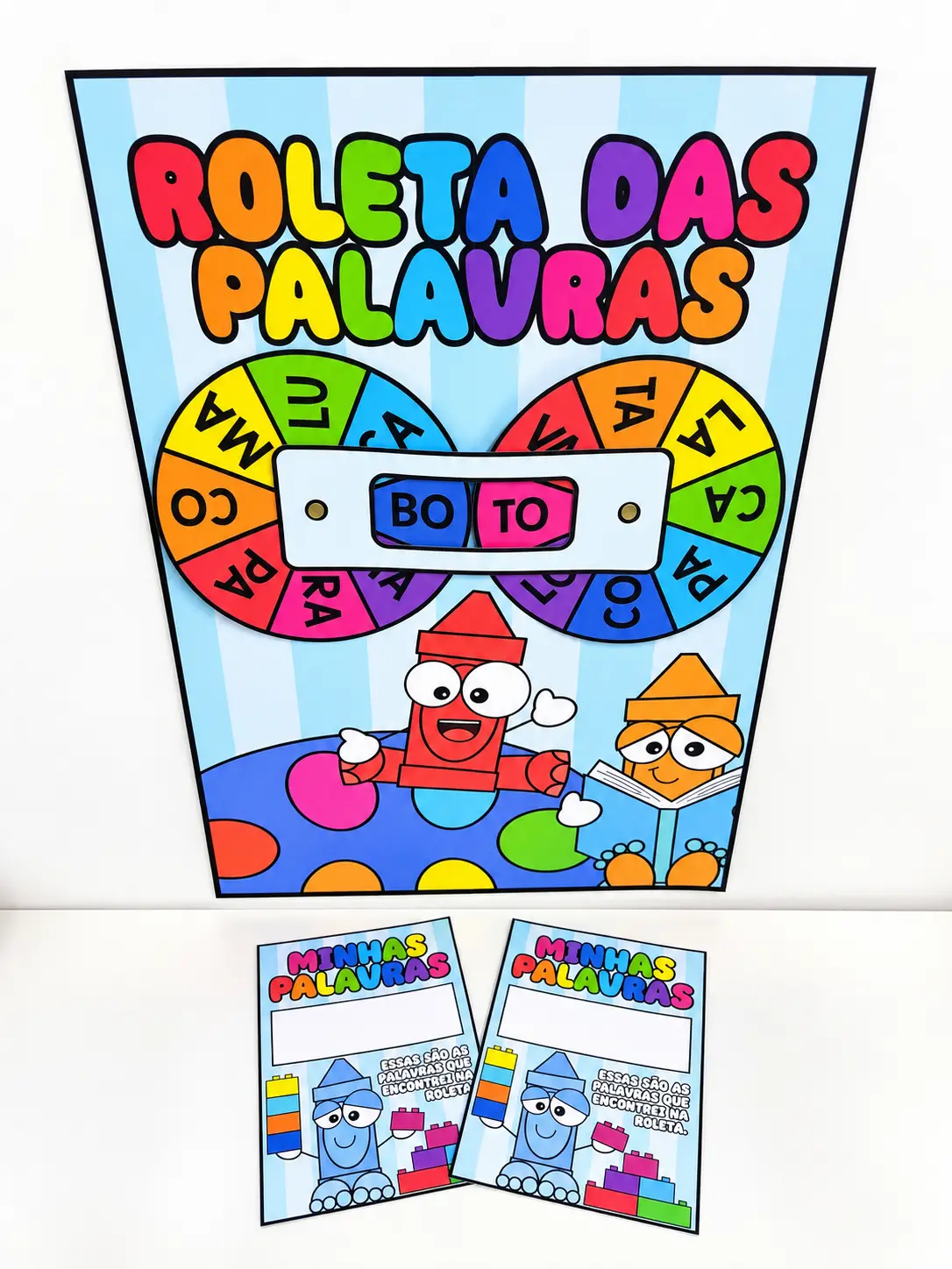 Roleta das Palavras – Atividade de Alfabetização