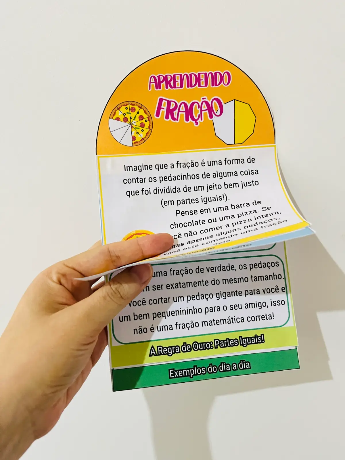   Flipbook de Frações para Ensino Fundamental – Numerador, Denominador, Tipos e Comparação de Frações