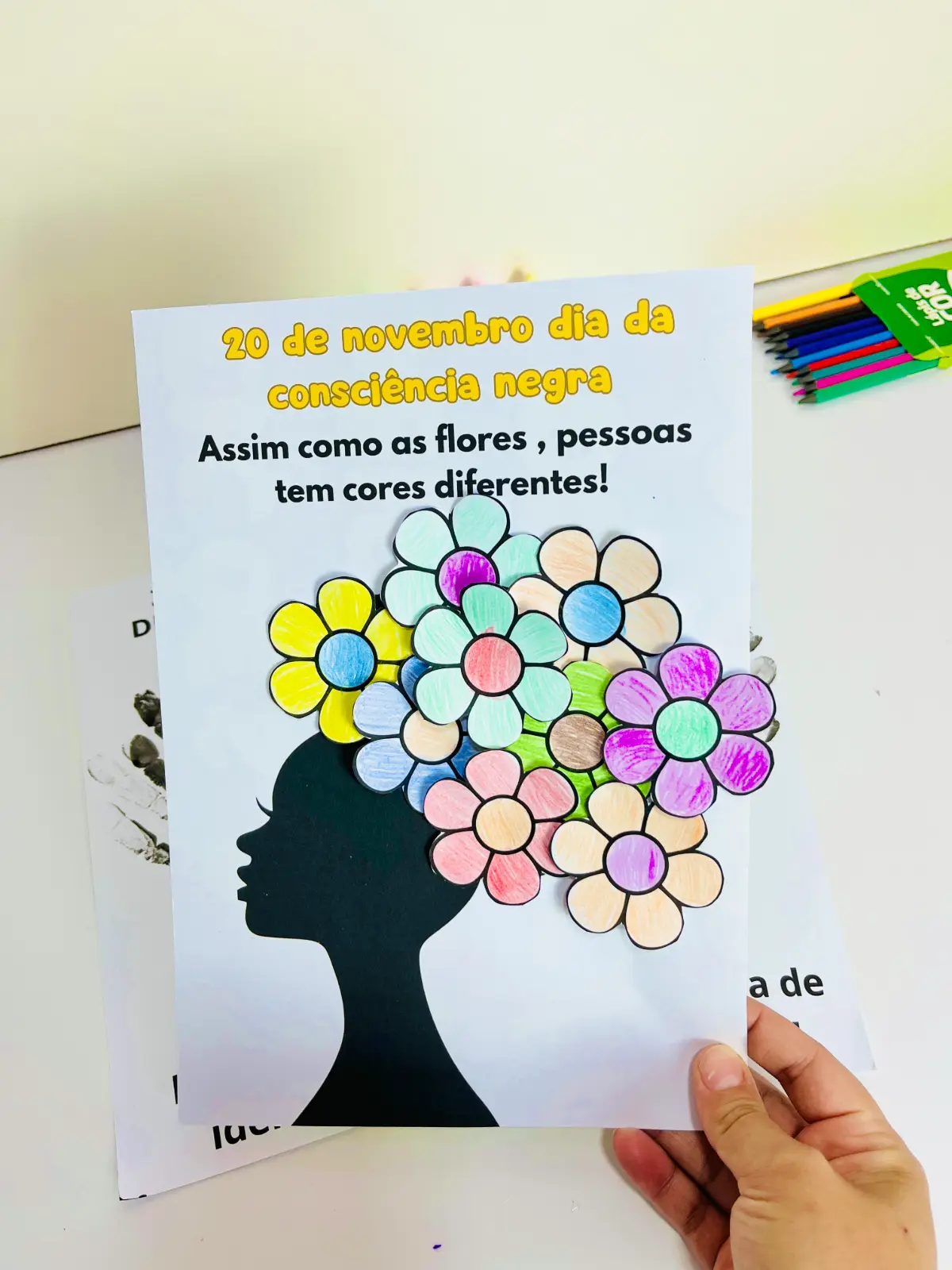 Atividade Dia da Consciência Negra para Crianças – PDF para Imprimir