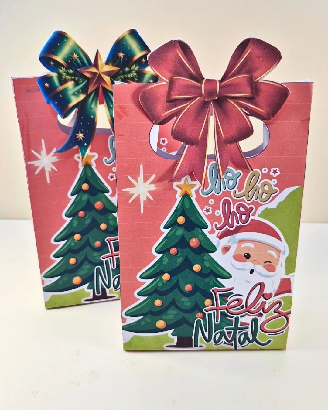 Embalagem de Natal para Lembrancinha Escolar em PDF