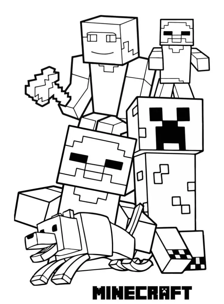 Atividade de inglês sobre o Minecraft