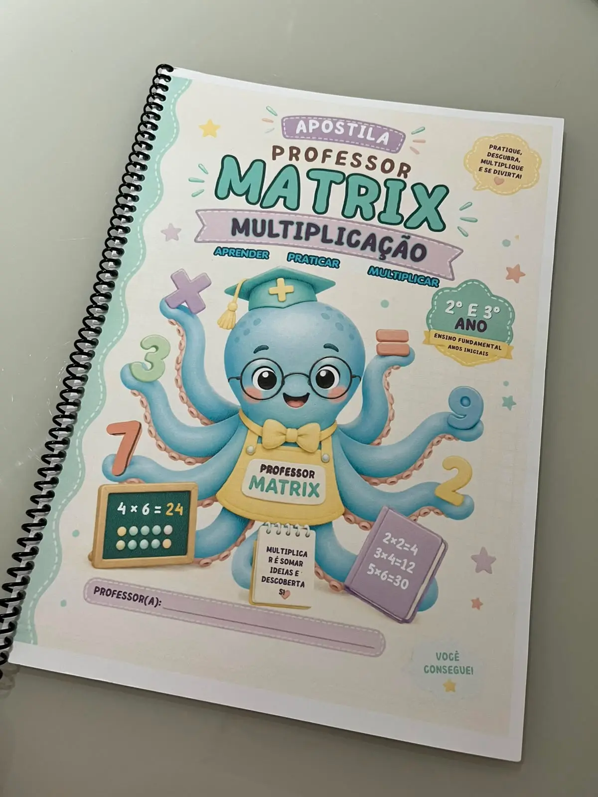 Apostila Professor Matrix – Multiplicação (2º e 3º Ano)