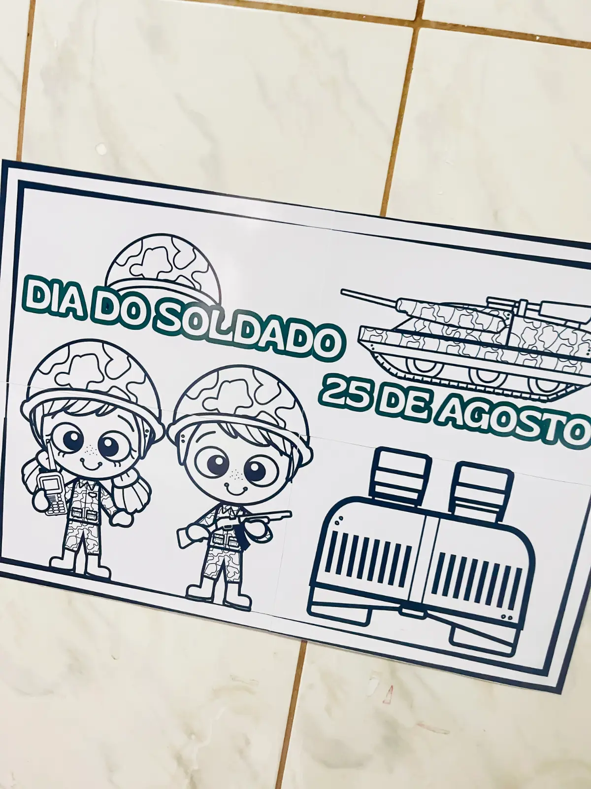 Painel Dia do Soldado
