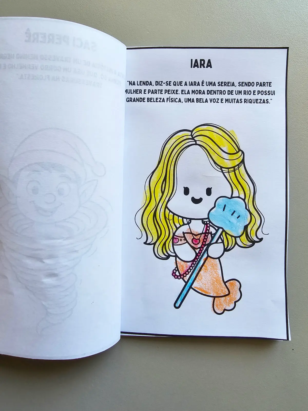 Livrinho Personagens Folclore