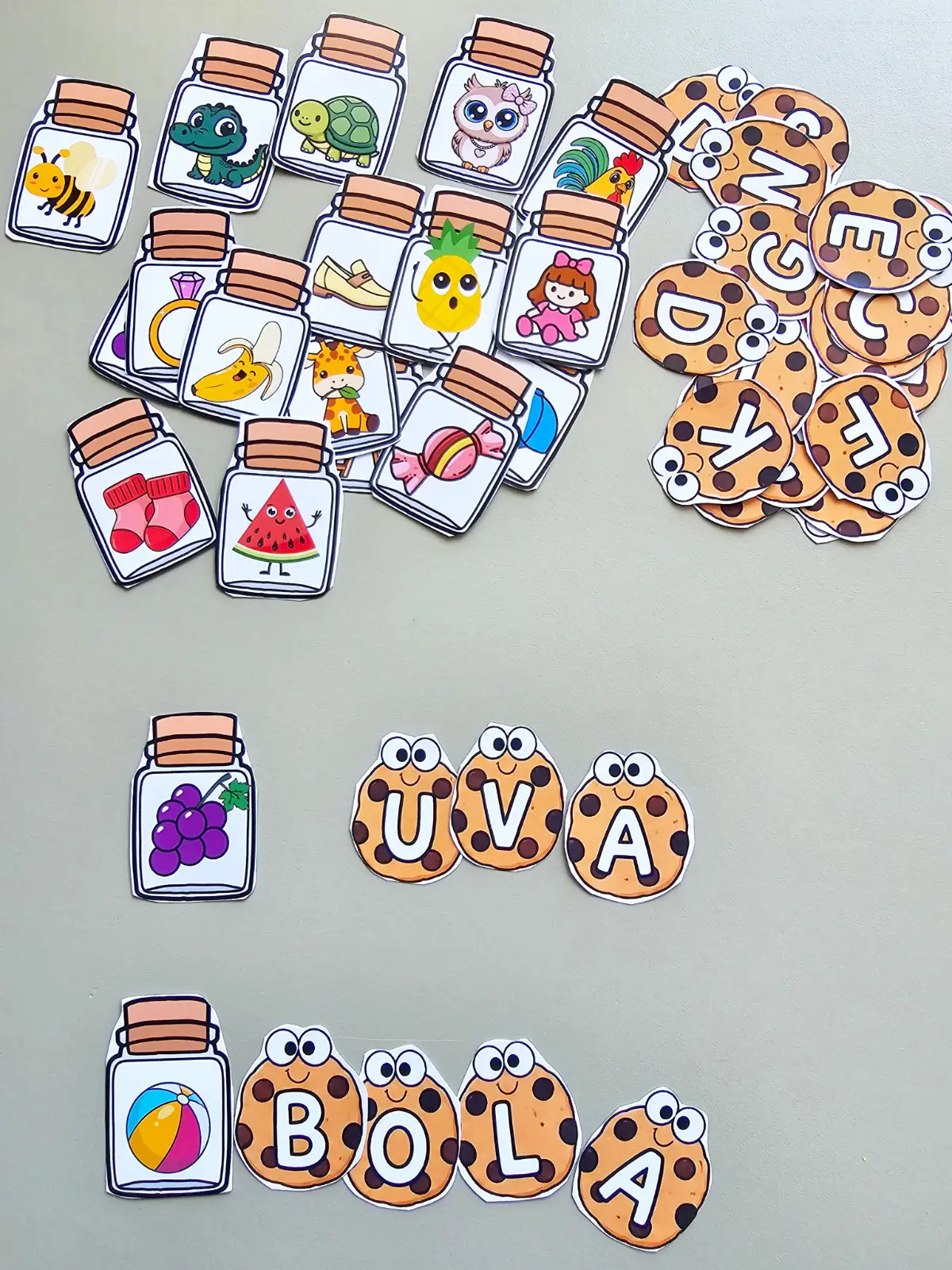 Pote de cookies da leitura