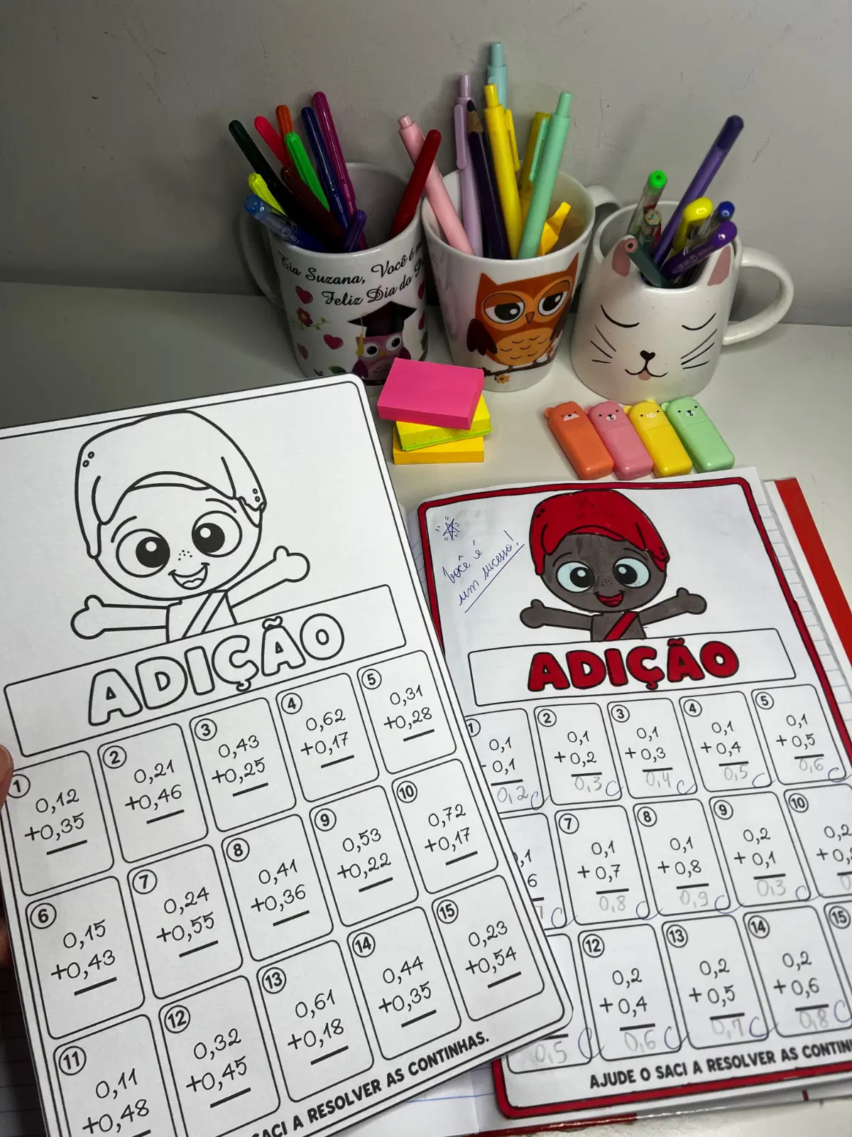  FOLHINHAS DAS 4 OPERAÇÕES – 4º ANO | TEMA FOLCLORE