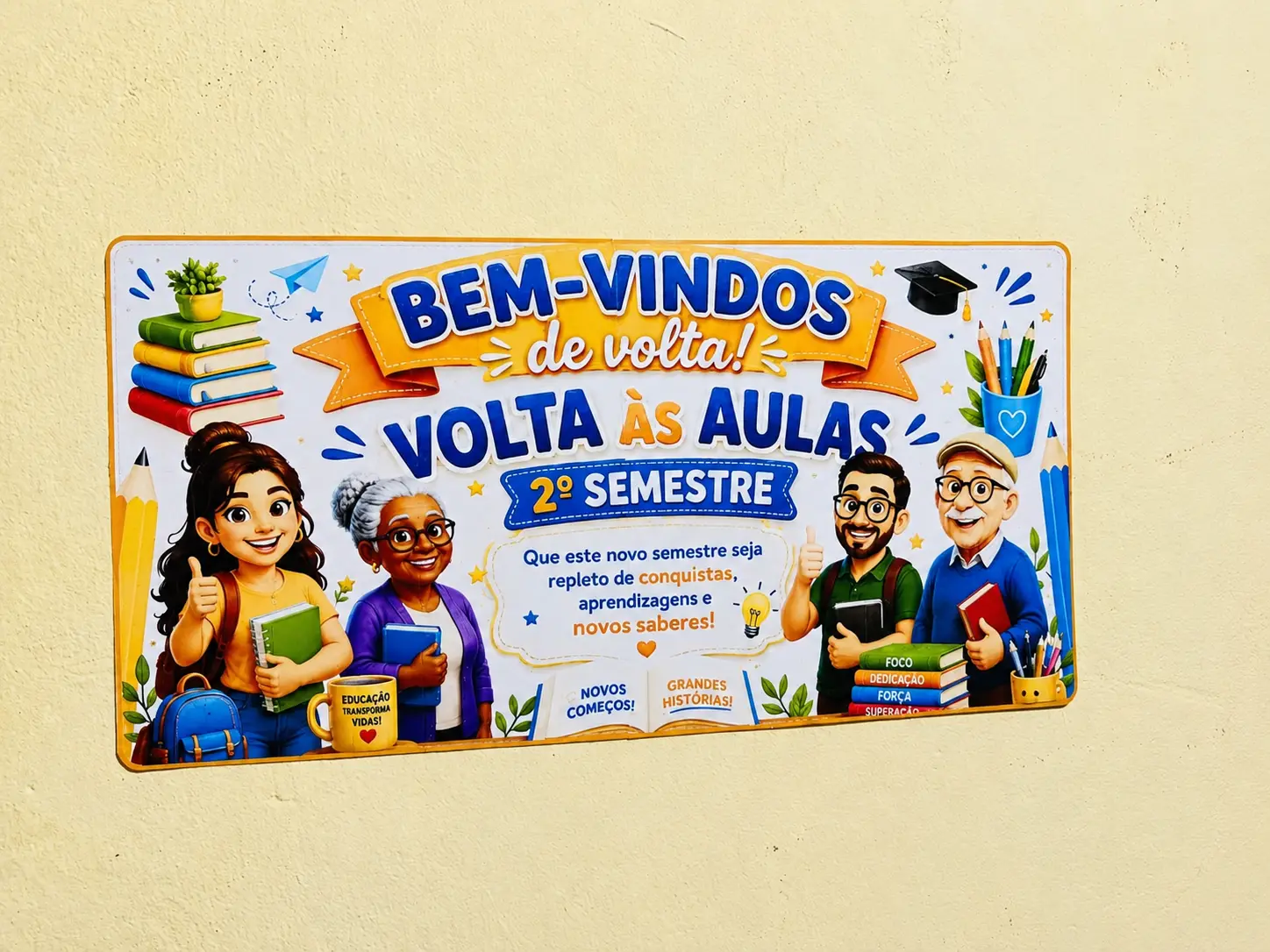 Painel Bem-vindos de Volta – 2º Semestre | EJA
