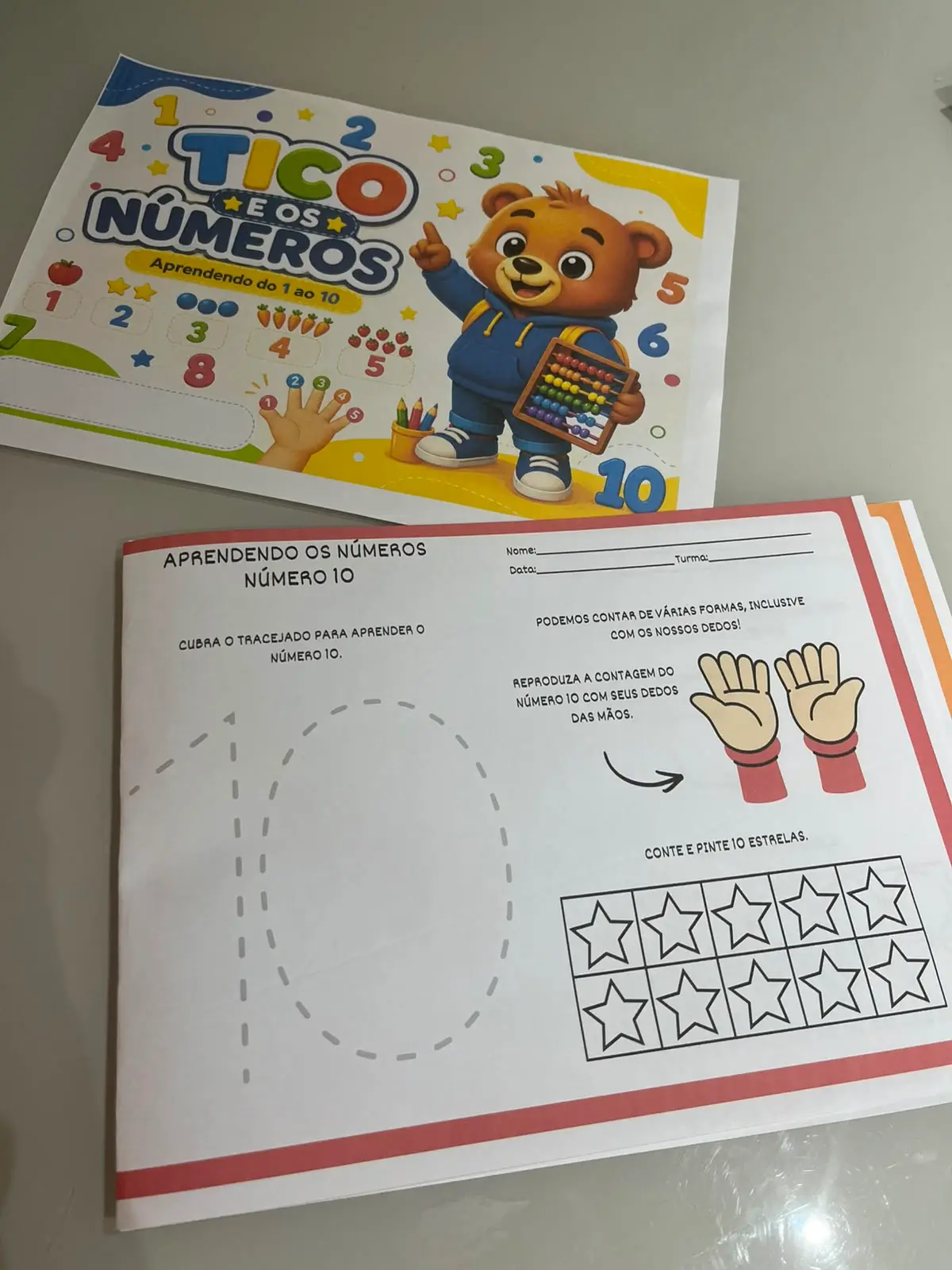  TICO E OS NÚMEROS — DO 1 AO 10