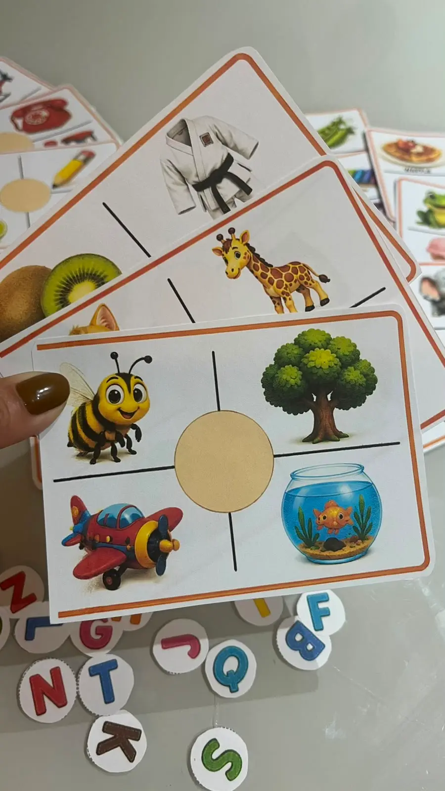 CARDS DO ALFABETO ILUSTRADO