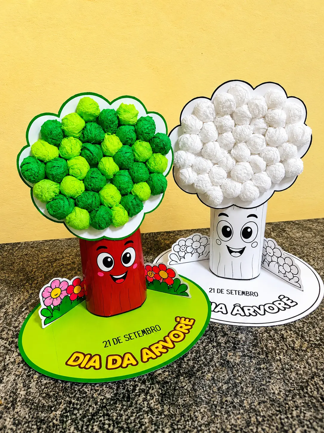 Árvore 3D – Dia da Árvore