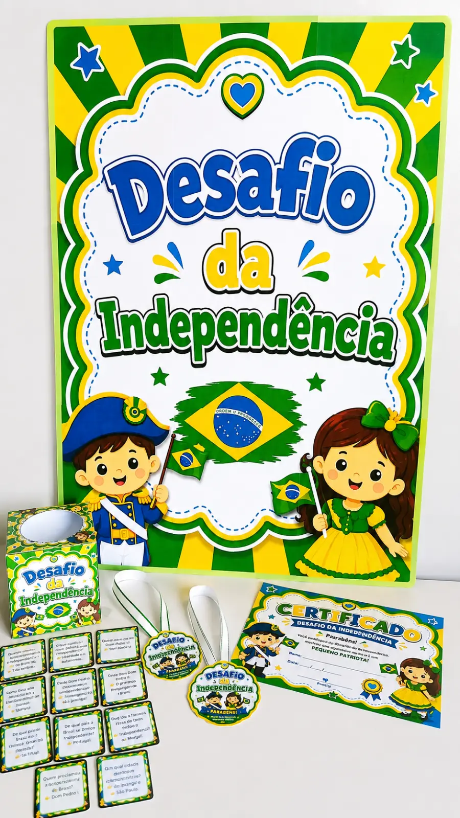DESAFIO 7 DE SETEMBRO – TESTE SEUS CONHECIMENTOS - PDF