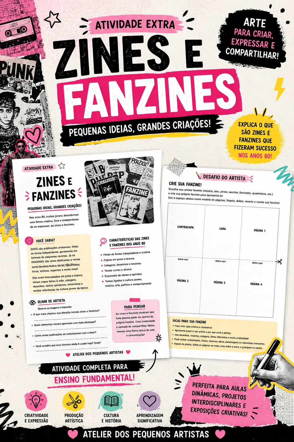 Zines e Fanzines - produção artística