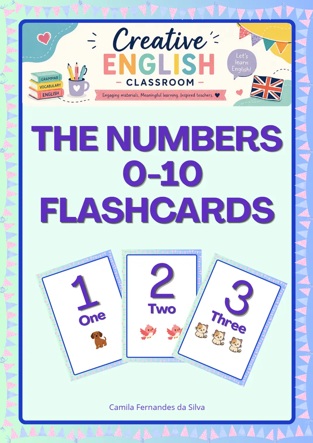 Os Números em Inglês 0-10 The Numbers 0-10