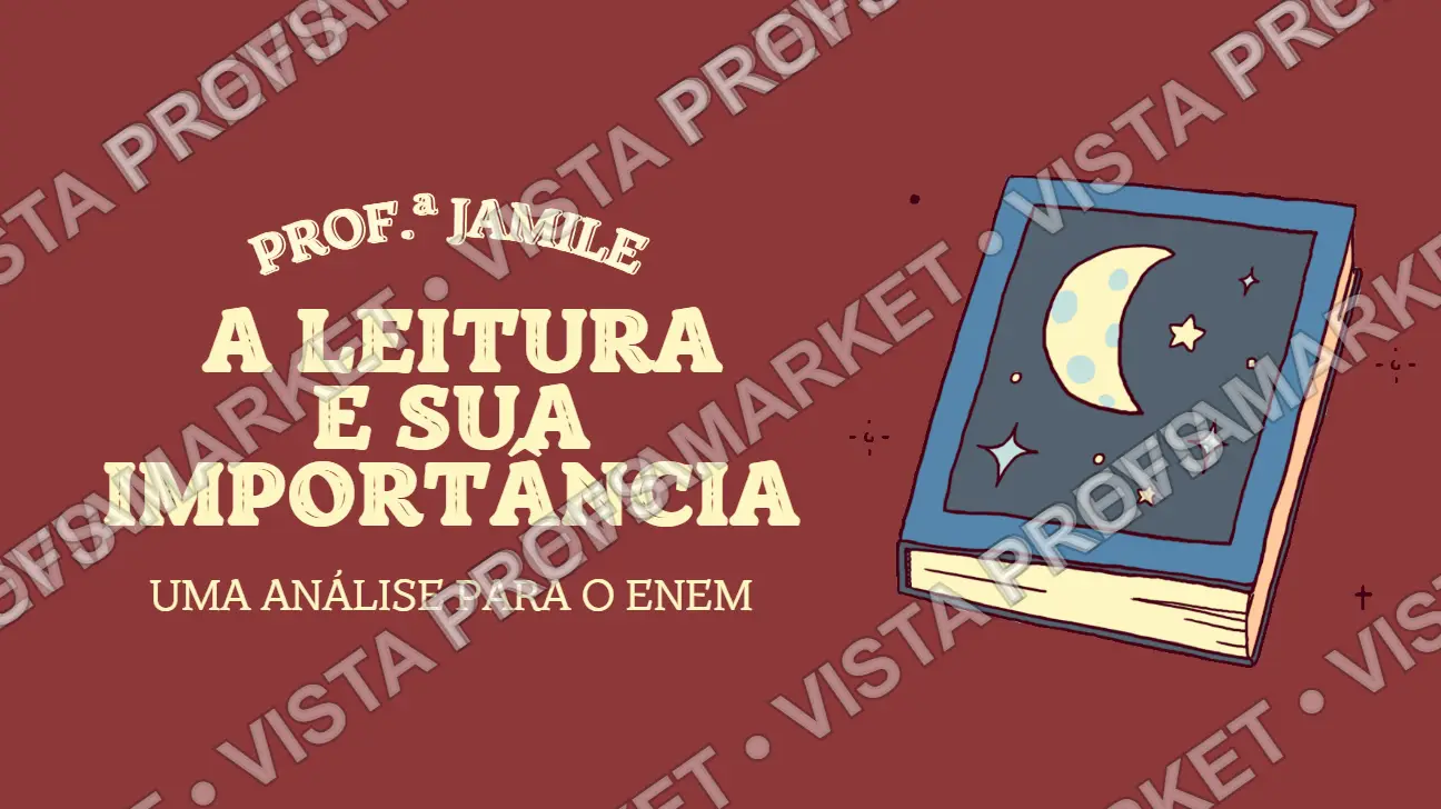 Material para aulas de Redação - Análise do Eixo Educação e Leitura