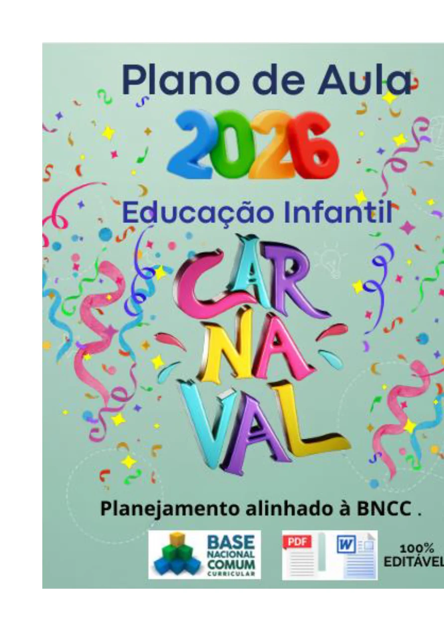 PLANO DE AULA - CARNAVAL 