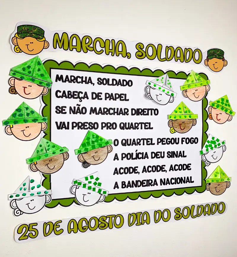 Cartaz Colaborativo Marcha Soldado | Arquivo em PDF
