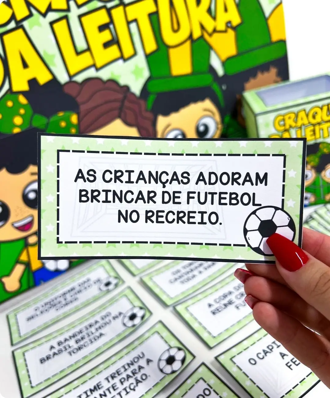 Craques da Leitura: Recurso Pedagógico Para Imprimir